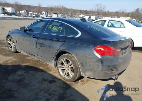 2017 BMW 430Xi Gran Coupe z USA, uszkodzony, nr VIN WBA4F9C55HG440565